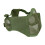 Μάσκα Airsoft Mesh με ρυθμιζόμενους ιμάντες και καλό αερισμό, προστασία αυτιών, 1