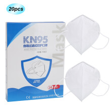 Mască facială KN95, strat protector cu 5 straturi, filtru respirabil, eficiență împotriva prafului PM2.5, clemă nazală introdusă, design