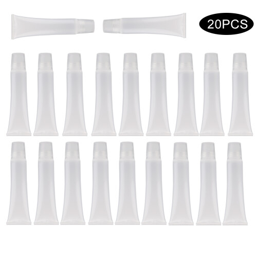 Ιδανικό για lip balm, lip gloss και καλλυντικά σκευάσματα, Άδειο δοχείο lip balm με διαφανές