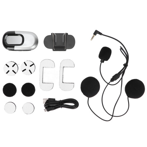 Ακουστικά Bluetooth Μοτοσικλέτας, Διεπαφή Ήχου 5 χιλιοστών για Ευρεία Συμβατότητα