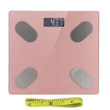 Digital Bathroom Scale With Bluetooth, Smart Body Composition Monitor Featuring Smartphone App Integration, Wireless Step On Weighing System Offering