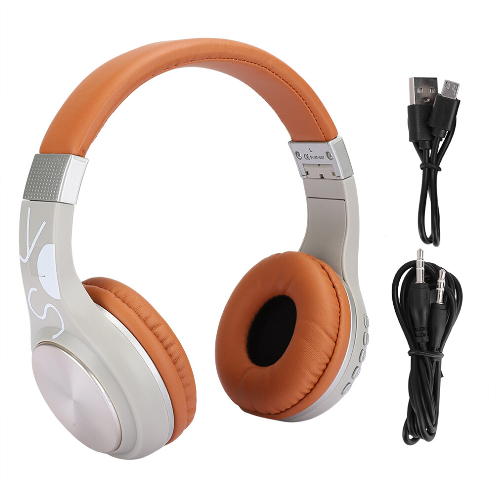 Comfortable Over Ear Headphones With Kid Safe Volume Limit Durable Resilient Design For Young Listeners Immersive Audio Learning Tool 9138057420296
