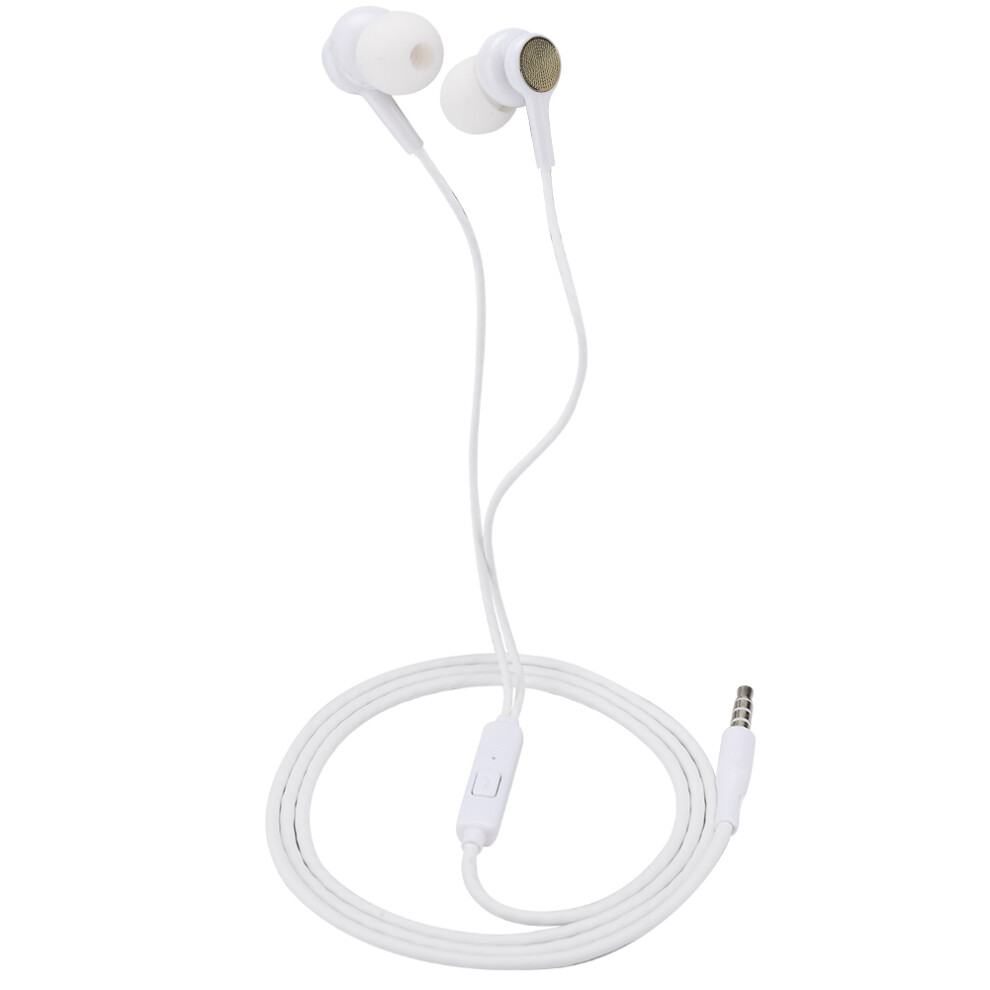 Earbud-Style Audio Cable With In-Line Microphone, Designed For Clear Calls And High-Quality Sound, Long Lasting Durability Ensured 9176269397197