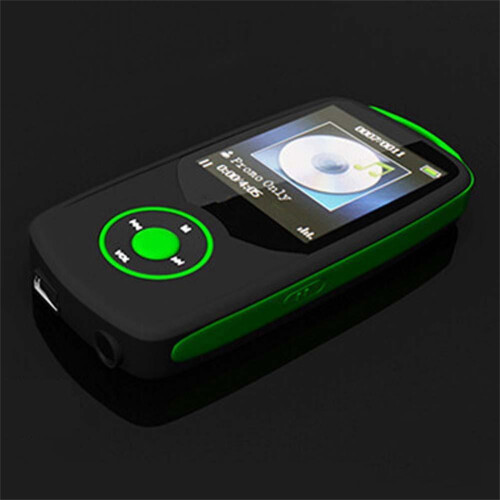 Bærbar musikafspiller, High Definition Audio, Bluetooth 5.2 for problemfri forbindelse (rød / grøn / blå) 2