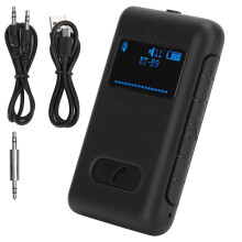 Versatile Bluetooth Transmitter Receiver, Stable Connection Guarantees Seamless Streaming Hifi Sound Quality Delivers Rich Pure Audio Experiences