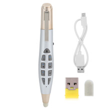 Stemmestyret penmus med Bluetooth-funktion, trådløs håndskriftmus, ergonomisk design med justerbar DPI, kompatibel med ultrabærbar penmus