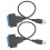 Cabo Adaptador SATA para USB para Disco Rígido de 2,5 Polegadas com Suporte a Uasp para Transferência de Dados Super Rápida, Compatibilidade 7
