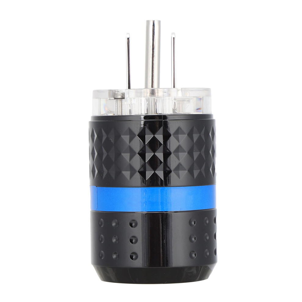 Hifi Power Connector, Pure Copper Conductor, Non Magnetic, Hi-End Audio Power Plug For Superior Conductivity, Screws Locking Mechanism, 15A/125V Ac Ma 9012494088328