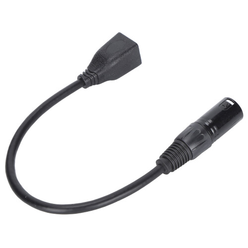 Προσαρμογέας καλωδίου φωτισμού DMX, 5 ακίδων XLR αρσενικό σε RJ45 θηλυκό, ανώτερη 1
