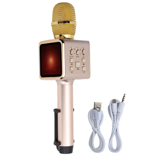 Επαγγελματικό μικρόφωνο καραόκε με Bluetooth 5.3 και σχεδιασμό διπλού διαφράγματος
