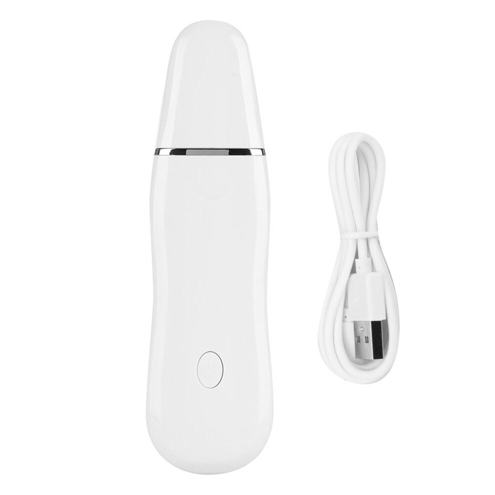 Facial Skin Scrubber Spatula - Multi Functional Skincare Tool For Pores Cleansing And Blackhead Removal With Gentle Hydro Exfoliation USB