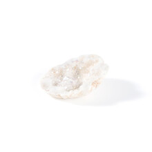 Myga Aura Quartz Crystal Geode - Snowflake