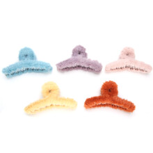 Pinces à cheveux pelucheuses à tenue forte et antidérapantes, accessoires pour cheveux femmes, pinces à cheveux pour cheveux épais et fins,