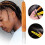 Ευρέως χρησιμοποιήστε το εργαλείο Dreadlock Hook Tool Hair Dreadlock Braid Craft Άνετες λαβές 6