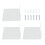 Floating Shelf For Any Color Scheme, Wall-mounted Rack With Strong Load Capacity (3Pcs Clear) 5