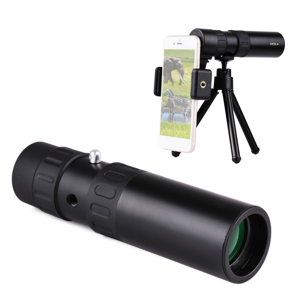 Adjustable 10X-300X Monocular Telescope 40Mm With Tripod & Holder 9411378821363