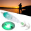 Fishing Bait Light Squid-Shaped Green LED Underwater Lamp with Hook 16