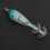 Fishing Bait Light Squid-Shaped Green LED Underwater Lamp with Hook 13