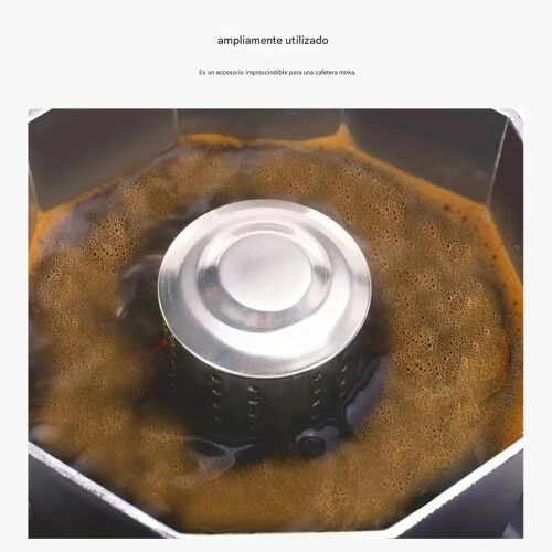 Stainless Steel Coffee Maker Splash Guard with AntiSplash Protection and Easy Clean Surface 1