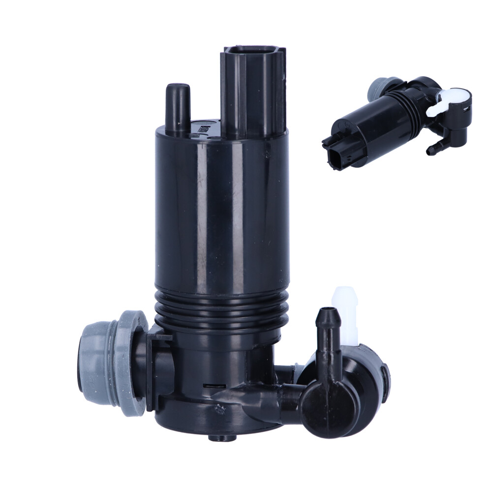 Easy Install 2 Outlet Washer Pump Motor For Ford Fiesta Mk6 8341378821586
