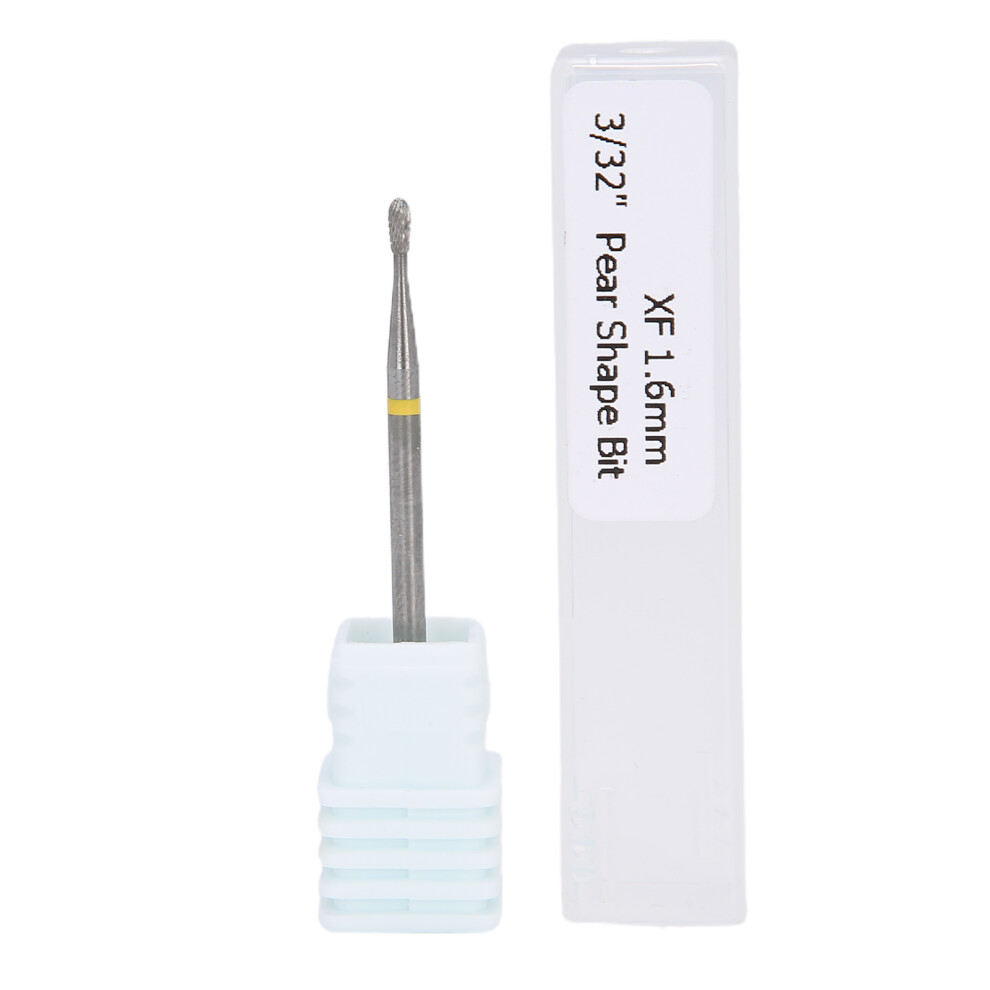 Nail Drill Bits Set, Tungsten Steel, T25 1.6mm, Dead Skin Removal