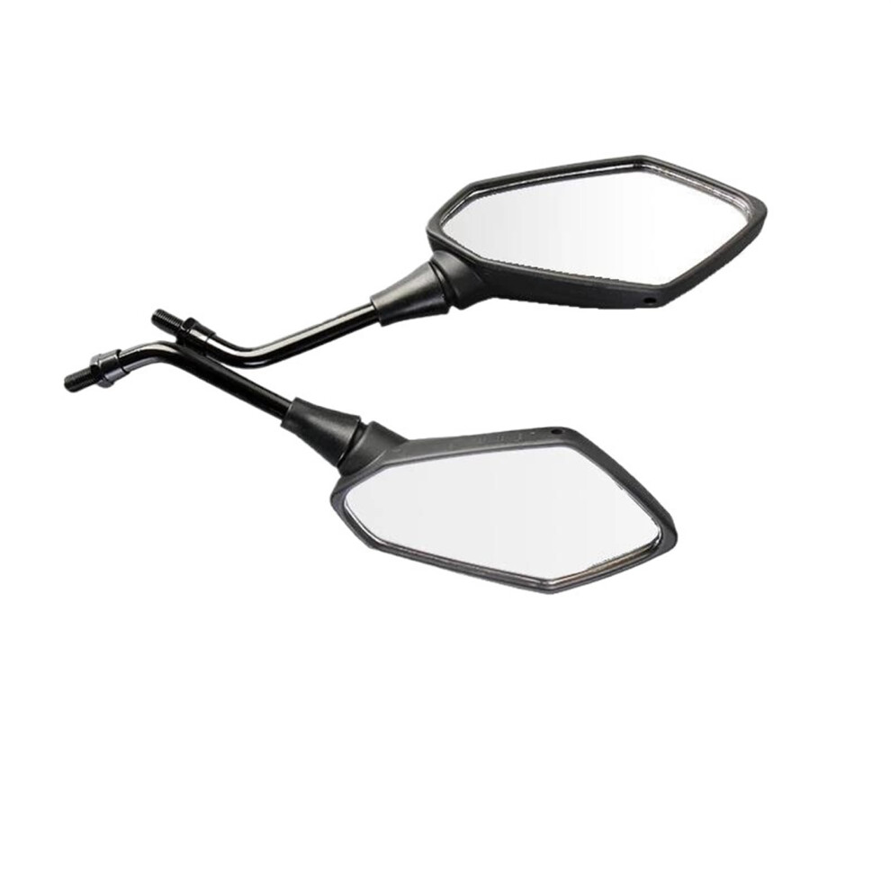 Handlebar Rear View Side Mirrors Universal 8Mm 10Mm Convex 360 Degree 2Pcs Pair Motorcycle Scooter Ebike 9347817417296