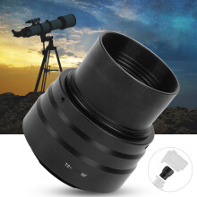 2-Zoll T-Mount-Adapter für Canon R Mount Kamera, Schwarz, 164g