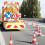 Parking Cones 40/50/60/70cm, Reflective Stripe, Driving Training, Multipurpose Cones 3