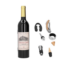 Wine Bottle Opener Set, Portable Wine Accessories For Every Occasion, Deluxe Wine Lovers Gift Set, Durable Stainless Steel Tools, Perfect For Home,