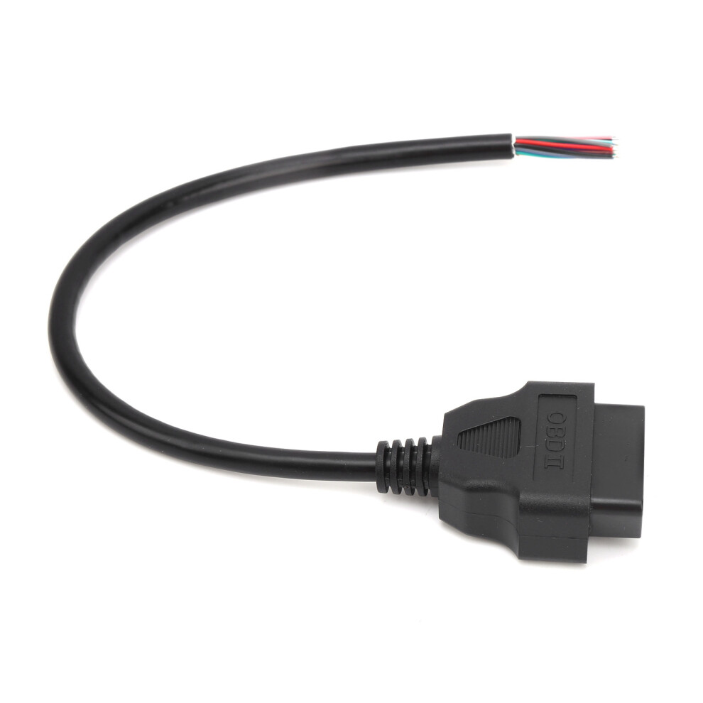 0.3M/1Ft Obd2 Female Extension Cable 16 Pin Diagnostic Connector 4671378829010