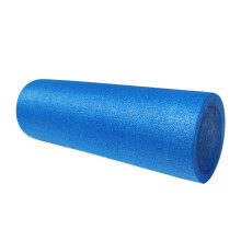 Yoga Roller Blue Solid Column For Balance And Muscle Relief, Pilates Exercise Tool, Home Gym