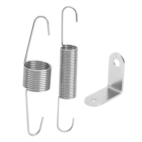 Chrome Throttle Spring Bracket for Chevrolet Stainless Steel Double Spring Fit 1