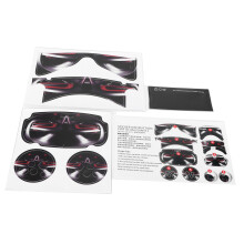 Hoogwaardige stickers voor Oculus Quest. Leuk ontwerp met grappige ogen. UV-bestendig, gemaakt van premium kwaliteit materiaal. Waterdichte stickers