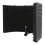 Microphone Isolation Shield Foldable Triple Sound Insulation Reflection Filter With Adjustable Angle Noise Interference Reduction Universal Mounting P 5