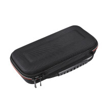Estojo de viagem durável em nylon balístico para Nintendo Switch. Possui vários compartimentos para cartões de jogos, interior acolchoado em