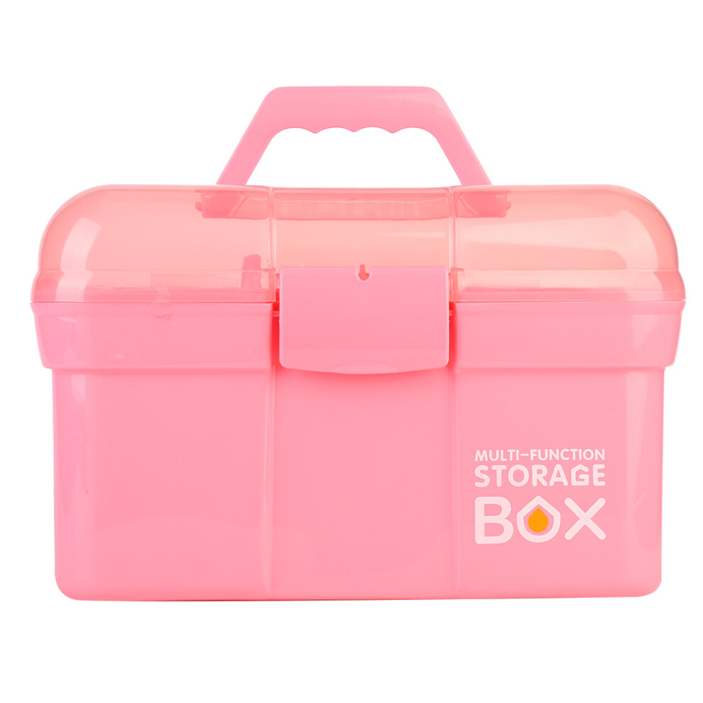 Innovative Storage Solution, Multipurpose Organizer Three-Layer Tackle Box With Removable Tray, Eco-friendly PP Plastic For Space-saving Design