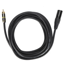 Cavo audio da XLR femmina a RCA maschio, connettori placcati in oro di qualità professionale, schermatura ad alta densità, interconnessione audio