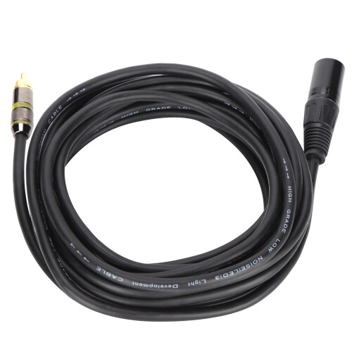 Καλώδιο HiFi XLR θηλυκό σε διπλό RCA, επαγγελματικής ποιότητας, ισχυρή και στιβαρή 2
