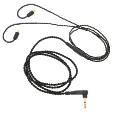 Cable de cobre plateado, reducción de ruido con excelente conductividad de sonido, forma de tejido trenzado duradero para mayor longevidad, cable de