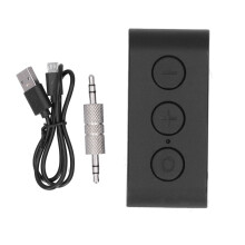 Kabelloser Bluetooth-Empfänger für Autoradios, Freisprechfunktion mit integriertem Mikrofon, automatische Kopplungstechnologie, unterstützt die