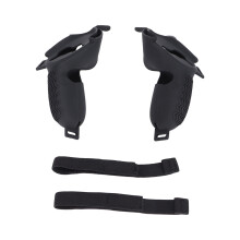 Siliconen gripcover voor Oculus Quest 2, beschermhoes met antislipoppervlak en schokbestendig ontwerp, draaibare aandrijving met nauwkeurige