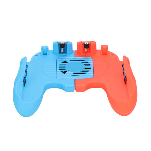 Controle para jogos mobile com joystick, controle remoto, teclas de mira e disparo para celulares de até 6,5 polegadas, design ergonômico com 1