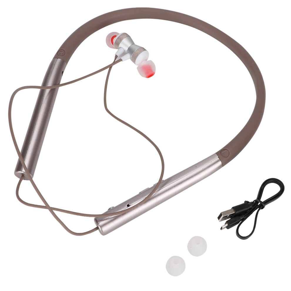 Wireless Bluetooth Headphones, Magnetic Neckband For Clear Hands-Free Calls & Rich Bass, Immersive Hi-Fi Audio For Daily Adventures 9012494086621