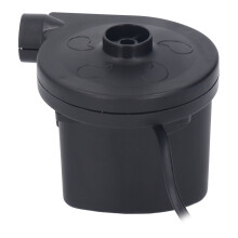 Pompa d'aria elettrica da 75W portatile, inflatore e sgonfiatore, nero, 200L/min