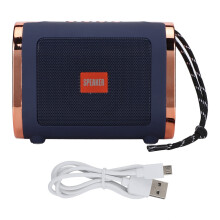 Enceinte portable d'extérieur, étanche, véritable connexion stéréo sans fil, son puissant et affichage lumineux dynamique pour des