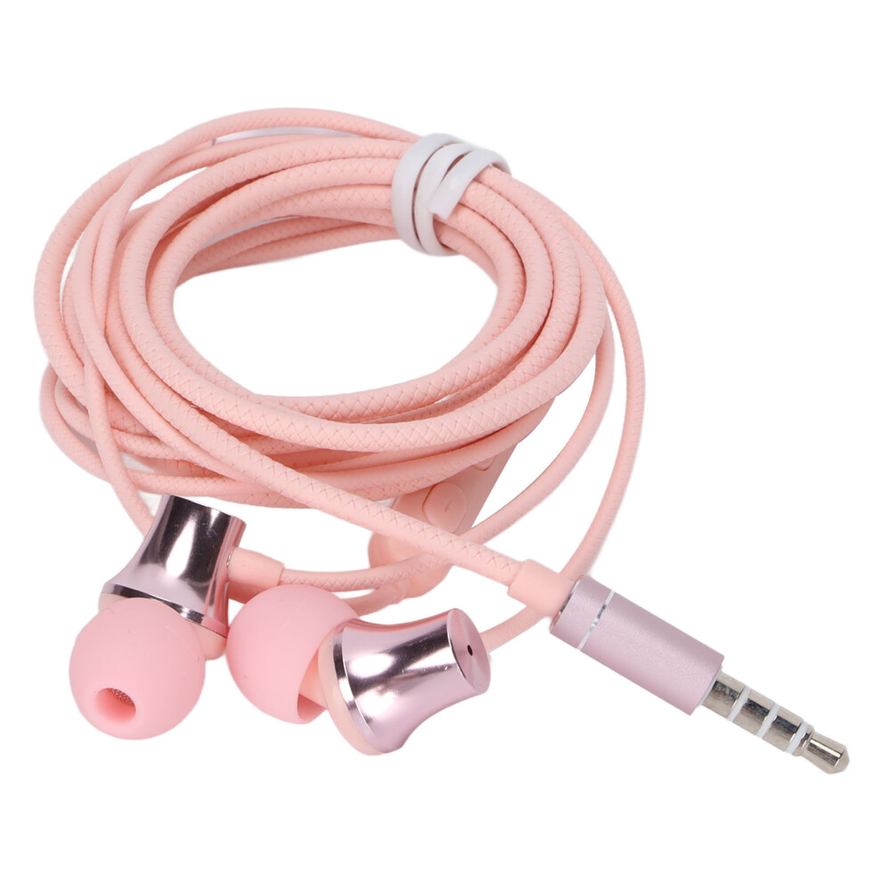 Earphones With Ergonomic Design, High Fidelity Audio For Bass Stereo, Integrated Microphone And Noise Cancellation, Secure Fit And Volume Control (Pvc 9012494935509