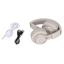 Căști Bluetooth pentru copii cu microfon încorporat, volum limitat, fără fir și cu fir, design pliabil, bandă de susținere reglabilă,
