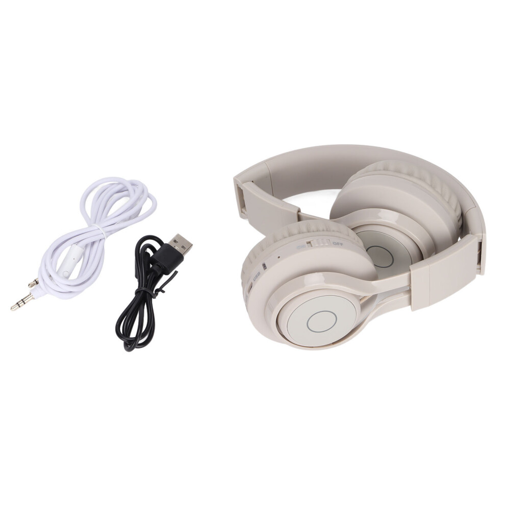 Kids Bluetooth Headphones Volume Limited Wireless And Wired Foldable Design Adjustable Headband Built In Microphone Long Playtime Kid Friendly Design 9176269251390