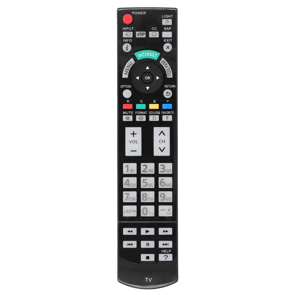 Panasonic Replacement Remote Control Work Well As Good As Original Compatible With Model Put Into 2 New Aa Alkaline Batteries No Programming Needed Du 9012494942767