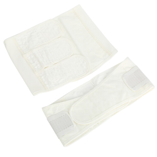 Abdominal Binder Post Surgery Back Support Compression Wrap Stretchable Cotton Lined Belly Tightening Super Comfy C Section Friendly Postpartum Re